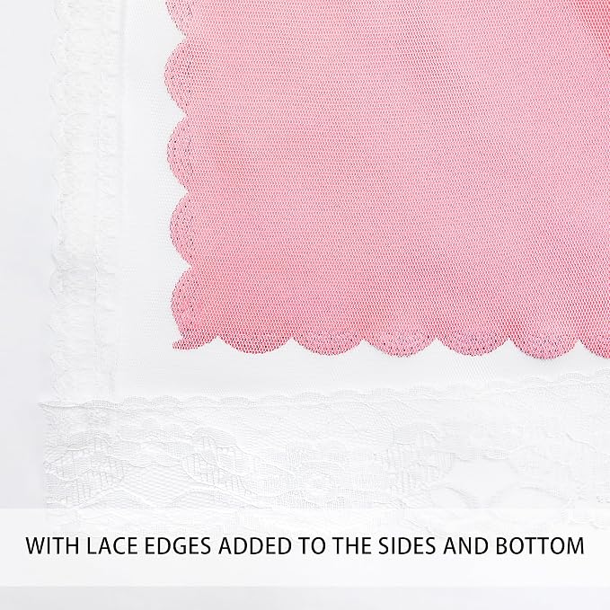 XiDi Pink Curtains for Girls Room, Kids Bedroom Blackout Curtains, Hot Pink - Image 4
