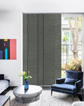 GoDear Design Shimmering Adjustable Sliding Panel Track Blinds, Vertical Window by GoDearDesign