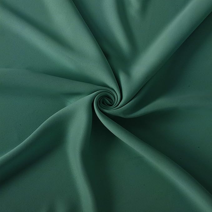 LEMOMO Green Blackout Curtains 34 x 84 Inch Length/Set of 2 Curtain - Image 5