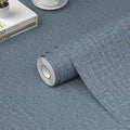 WADILE Grasscloth Peel and Stick Wallpaper 15.7in x 78.7in, Textured Contact by WADILE