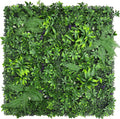 Artificial Green Boxwood Grass Wall Panels: 20"x20" UV Protected Ivy Privacy by DOPGIB