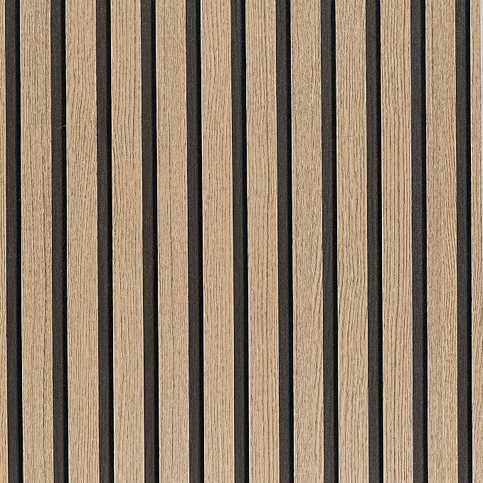 Wood Slat Wallpaper Peel and Stick by LOVADA